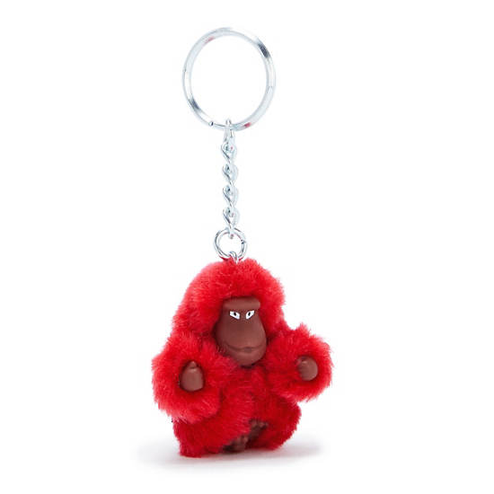 Kipling Sven Extra Small Classic Monkey Keychain Accessories Cherry Tonal | AU 1961DF